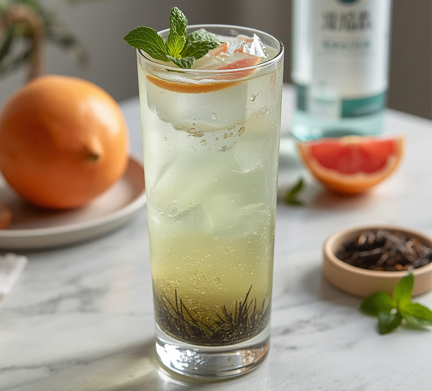 Sencha Premium Citrus Tonic z cytrusami